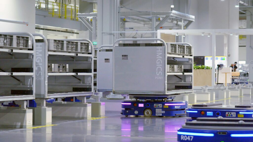 robotics in warehousing